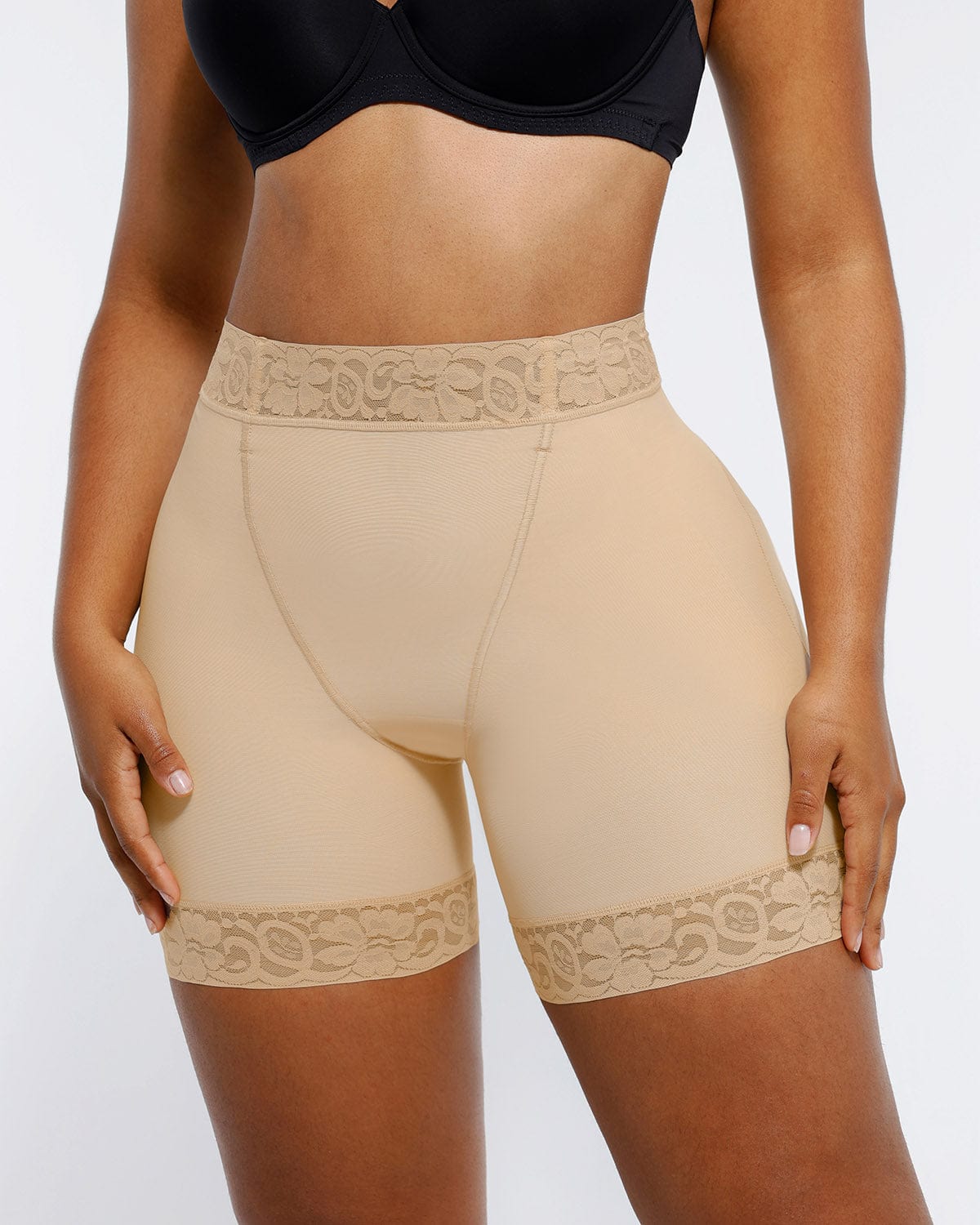 MySkult® Short moulant en dentelle – Effet push-up naturel