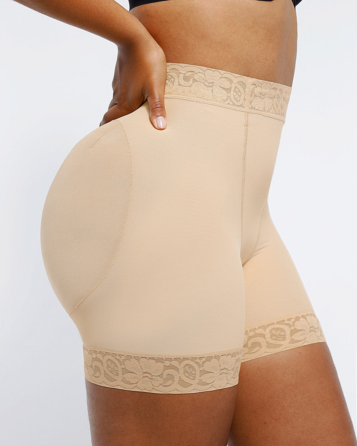 MySkult® Short moulant en dentelle – Effet push-up naturel