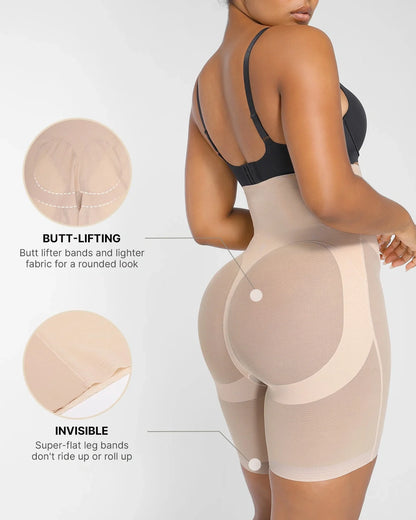 MySkult® Short moulant en maille respirante – Galbe fessier - effet lissant