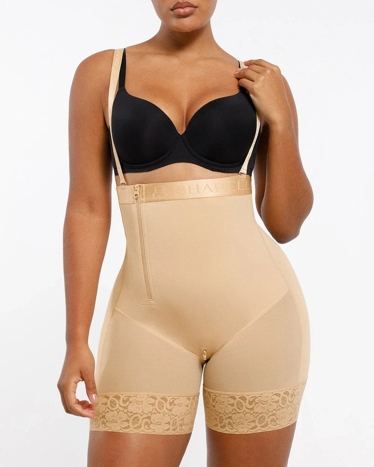 MySkult® Soutien post-partum discret – Short gainant à fermeture latérale invisible