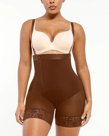 MySkult® Soutien post-partum discret – Short gainant à fermeture latérale invisible