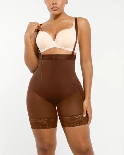MySkult® Soutien post-partum discret – Short gainant à fermeture latérale invisible