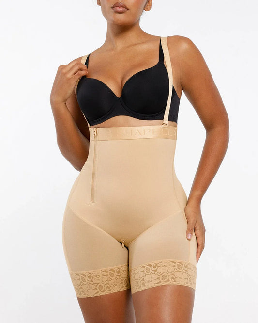 MySkult® Soutien post-partum discret – Short gainant à fermeture latérale invisible