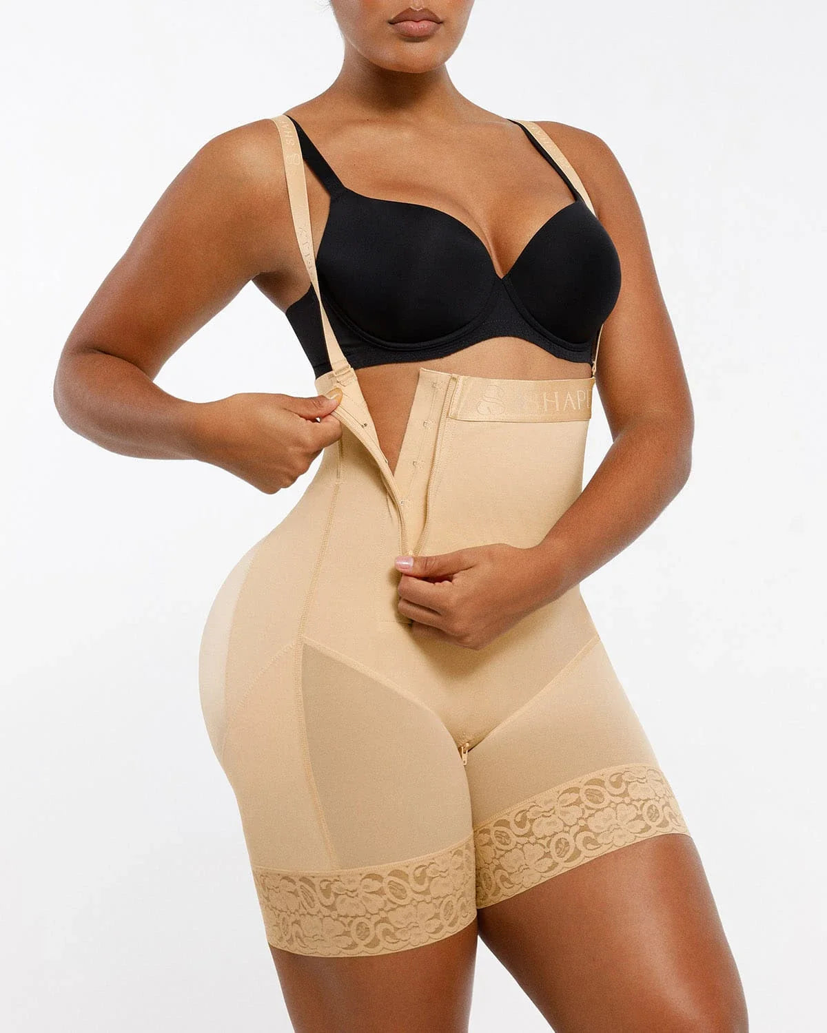 MySkult® Soutien post-partum discret – Short gainant à fermeture latérale invisible