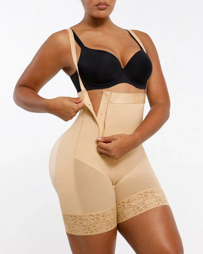 MySkult® Soutien post-partum discret – Short gainant à fermeture latérale invisible