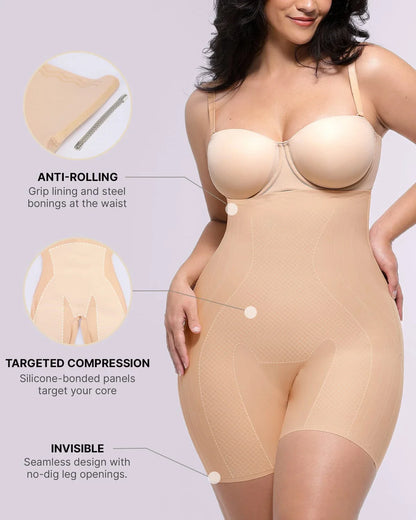 MySkult® Short taille haute lissant – Silhouette zéro défaut - ventre maîtrisé