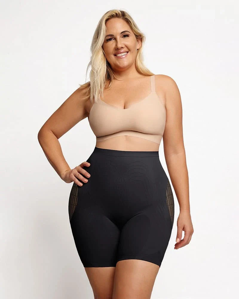MySkult® Short Gainant Invisible Taille Haute – Effet Galbant & Maintien Total