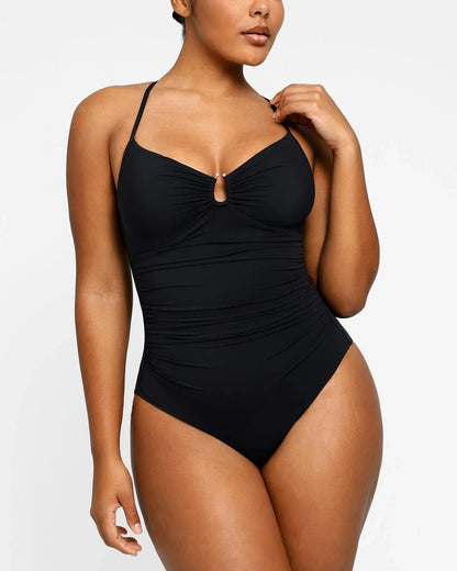 MySkult® Body Moulant – Décolleté U-Ring - Taille Froncée