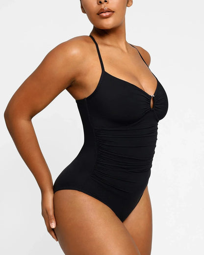 MySkult® Body Moulant – Décolleté U-Ring - Taille Froncée
