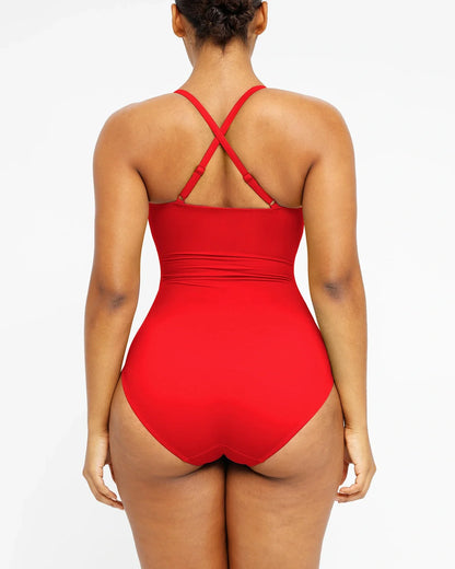 MySkult® Body Moulant – Décolleté U-Ring - Taille Froncée