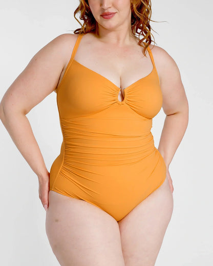 MySkult® Body Moulant – Décolleté U-Ring - Taille Froncée